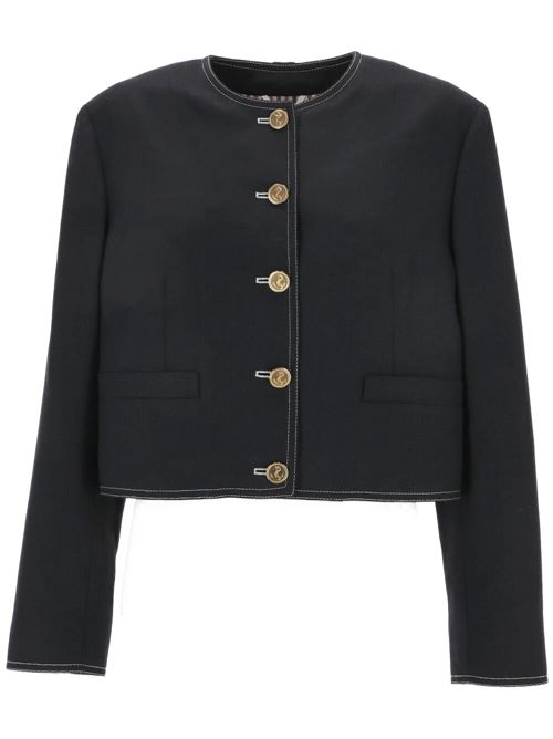 RWB-detail wool cropped jacket Thom Browne | FBC893A00473415